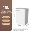 Touchless Smart Bathroom Trash Can