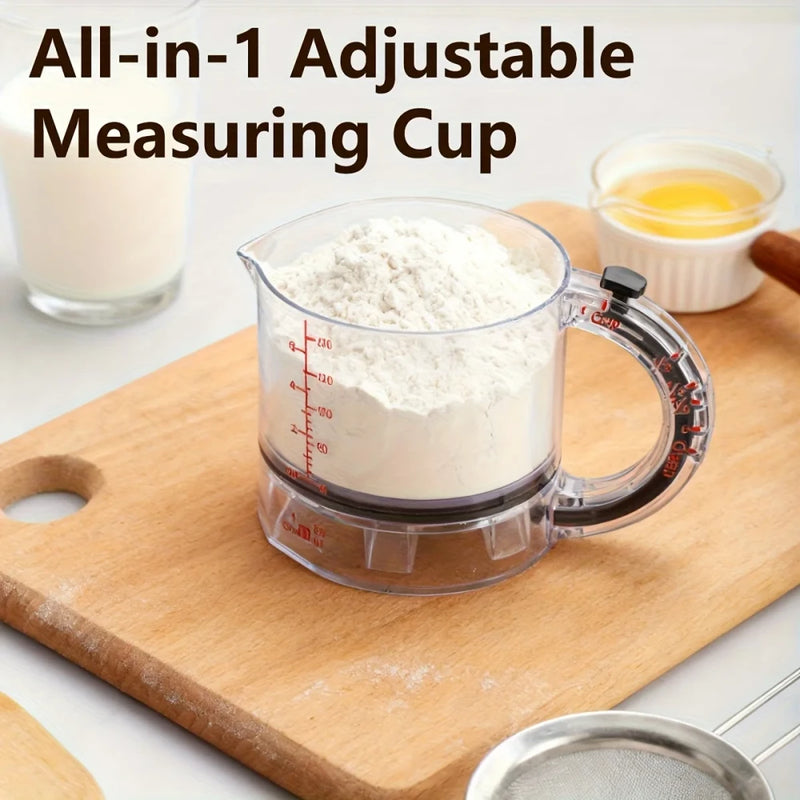 Adjustable Multifunctional Measuring Cup